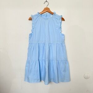 BP. Ruffle Tiered Cotton Babydoll Dress
